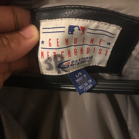 NY Yankees Leather Jacket - Picture 3 of 4